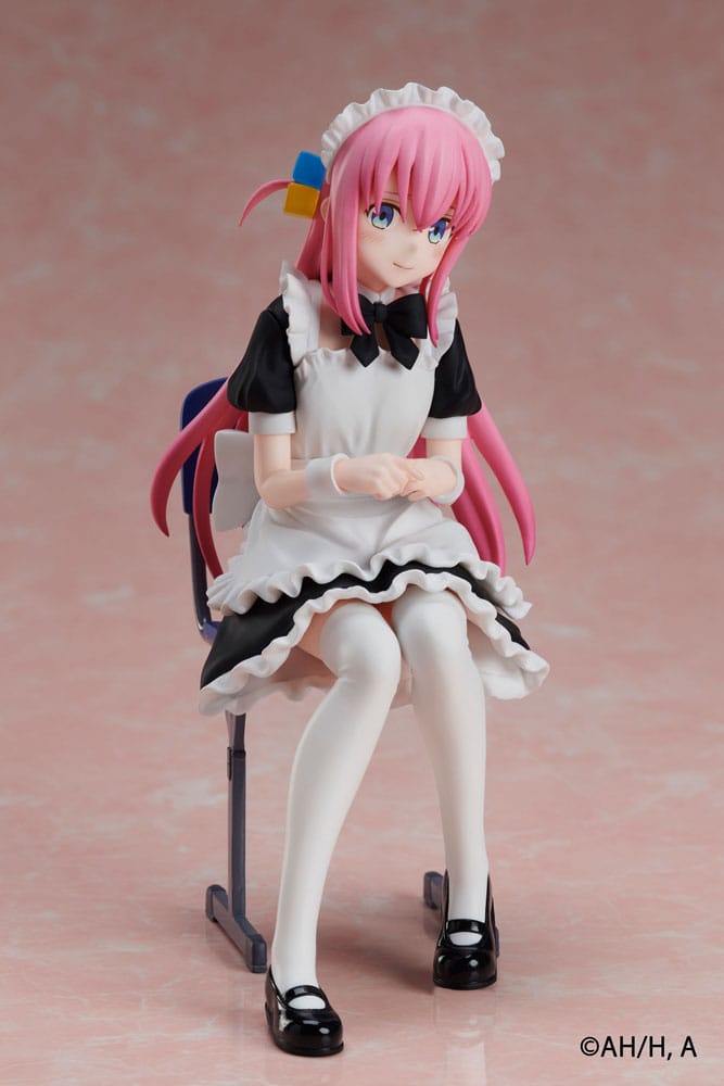 Bocchi the Rock! Statue Hitori Gotoh Maid Ver. 15cm - Scale Statue - Aniplex - Hobby Figures UK