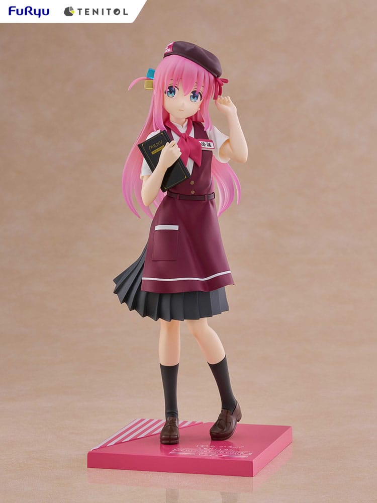 Bocchi the Rock! Tenitol PVC Statue Hitori Gotoh Café Style Ver. 20cm - Scale Statue - Furyu - Hobby Figures UK