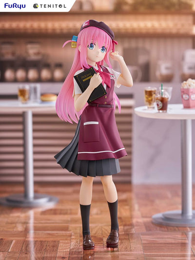 Bocchi the Rock! Tenitol PVC Statue Hitori Gotoh Café Style Ver. 20cm - Scale Statue - Furyu - Hobby Figures UK