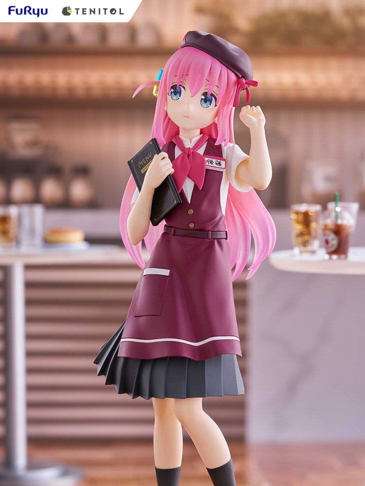 Bocchi the Rock! Tenitol PVC Statue Hitori Gotoh Café Style Ver. 20cm - Scale Statue - Furyu - Hobby Figures UK
