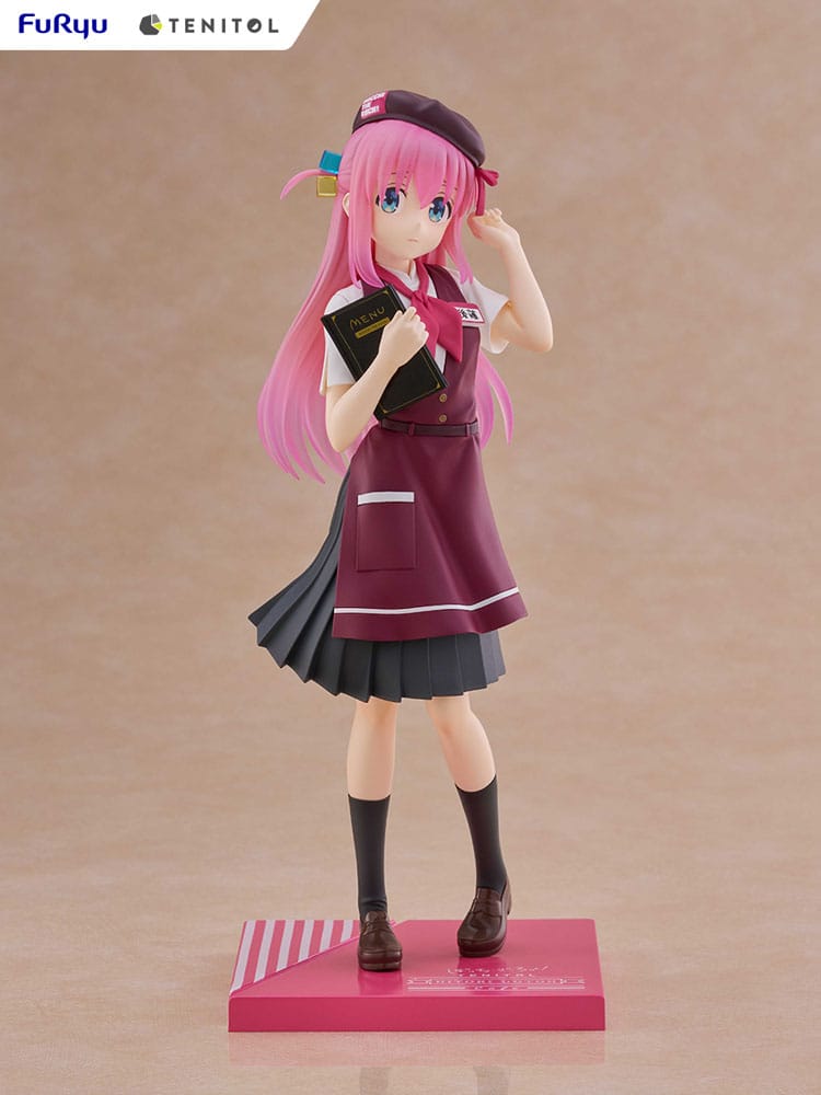 Bocchi the Rock! Tenitol PVC Statue Hitori Gotoh Café Style Ver. 20cm - Scale Statue - Furyu - Hobby Figures UK