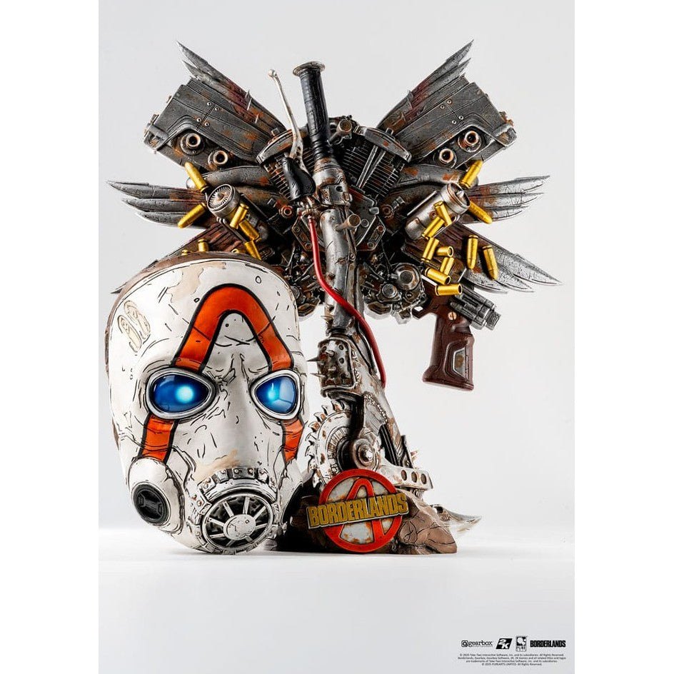 Borderlands Replica 1/1 Scale Art Mask Psycho Bandit 46cm - Scale Statue - Pure Arts - Hobby Figures UK