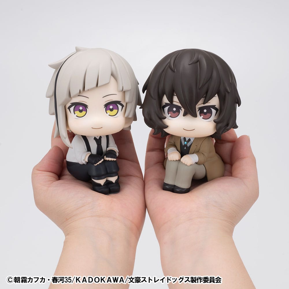 Bungo Stray Dogs Look Up PVC Statue Atsushi Nakajima & Osamu Dazai Set (with gift) 11cm - Scale Statue - Megahouse - Hobby Figures UK