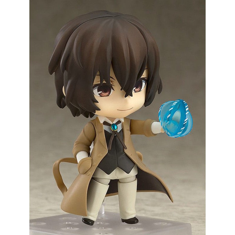 Bungo Stray Dogs Nendoroid Action Figure Osamu Dazai 10cm - Mini Figures - Orange Rouge - Hobby Figures UK