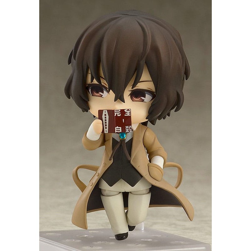 Bungo Stray Dogs Nendoroid Action Figure Osamu Dazai 10cm - Mini Figures - Orange Rouge - Hobby Figures UK