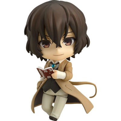 Bungo Stray Dogs Nendoroid Action Figure Osamu Dazai 10cm - Mini Figures - Orange Rouge - Hobby Figures UK