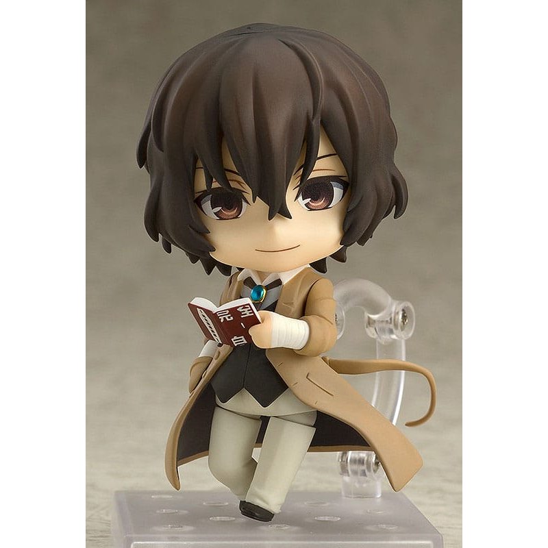 Bungo Stray Dogs Nendoroid Action Figure Osamu Dazai 10cm - Mini Figures - Orange Rouge - Hobby Figures UK