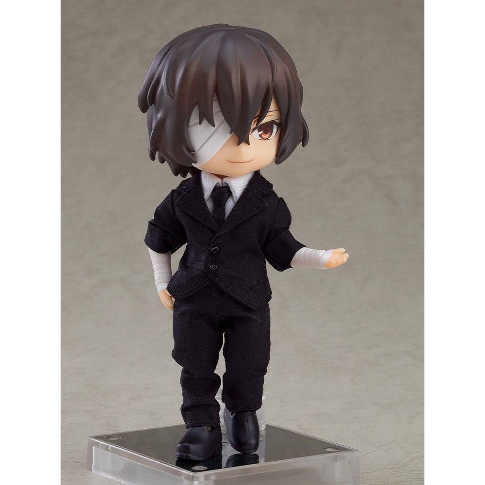 Bungo Stray Dogs Nendoroid Doll Figure Osamu Dazai: Dark Era Ver. 14cm - Action Figures - Orange Rouge - Hobby Figures UK