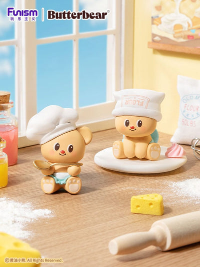 Butterbear Baked with Love Series Mini Figures 3-Pack Chubby Face 9cm Display (6) - Mini Figures - Elska - Hobby Figures UK