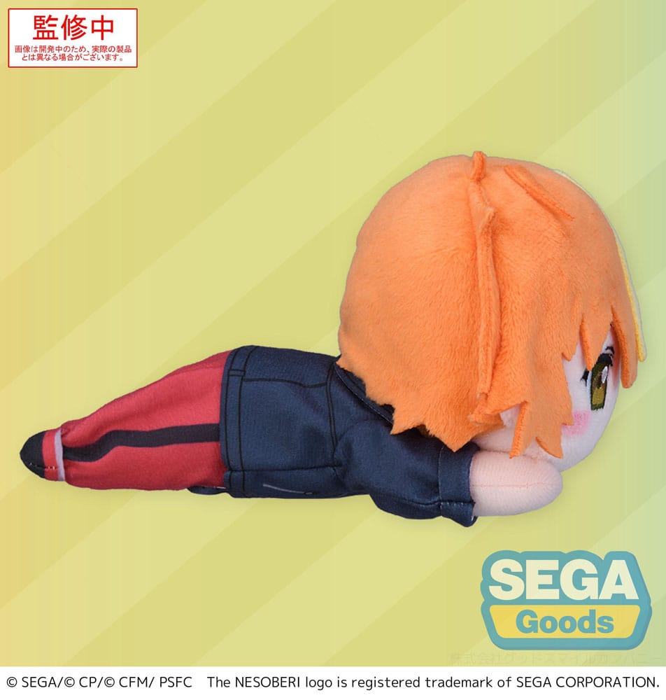 COLORFUL STAGE! The Movie: A Miku Who Can't Sing Nesoberi Lay-Down Plush Figure Shinonome Akito 16cm - Plush - Sega - Hobby Figures UK
