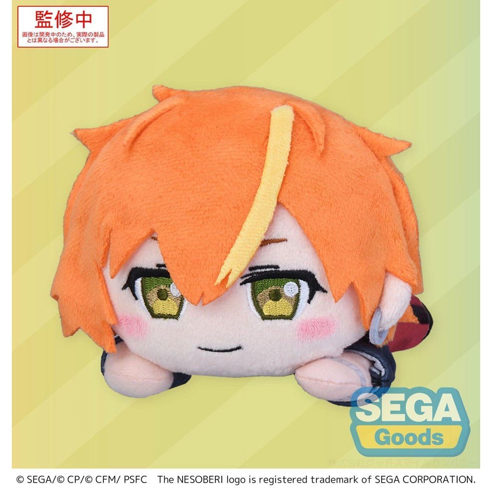 COLORFUL STAGE! The Movie: A Miku Who Can't Sing Nesoberi Lay-Down Plush Figure Shinonome Akito 16cm - Plush - Sega - Hobby Figures UK