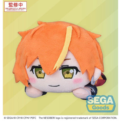 COLORFUL STAGE! The Movie: A Miku Who Can't Sing Nesoberi Lay-Down Plush Figure Shinonome Akito 16cm - Plush - Sega - Hobby Figures UK