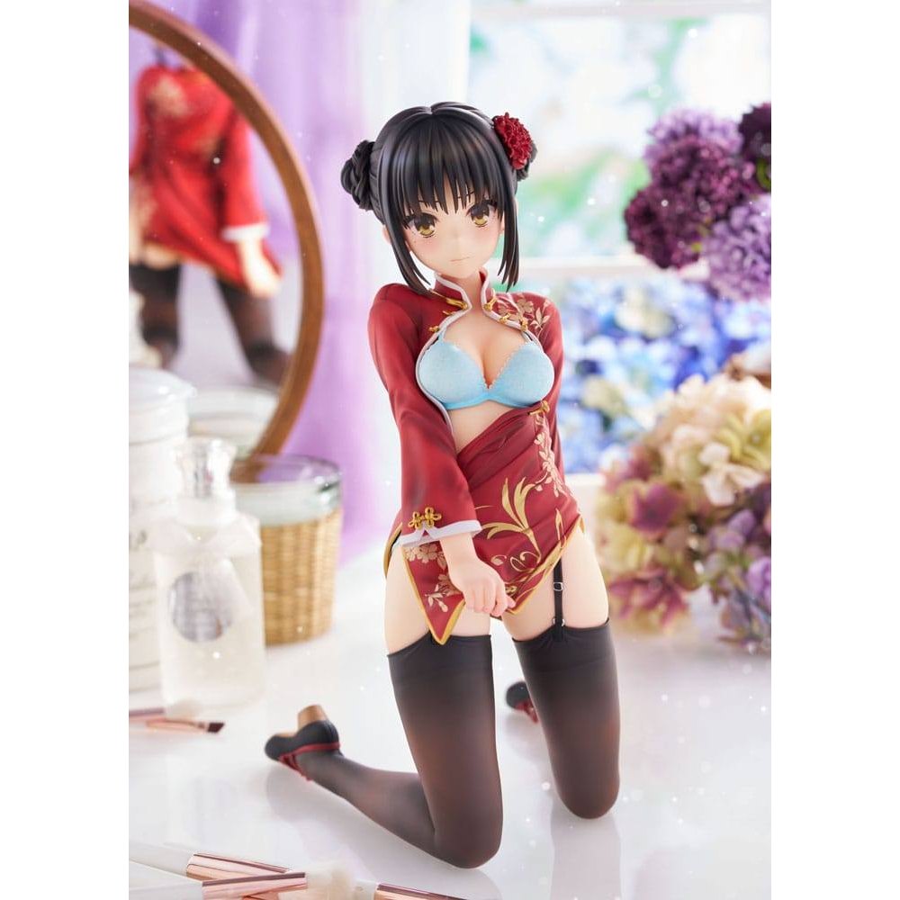 Cafe Stella and the Reaper´s Butterfly PVC Statue 1/3.5 Natsume Shiki Chinese Clothes Ver. 30cm - Scale Statue - AliceGlint - Hobby Figures UK