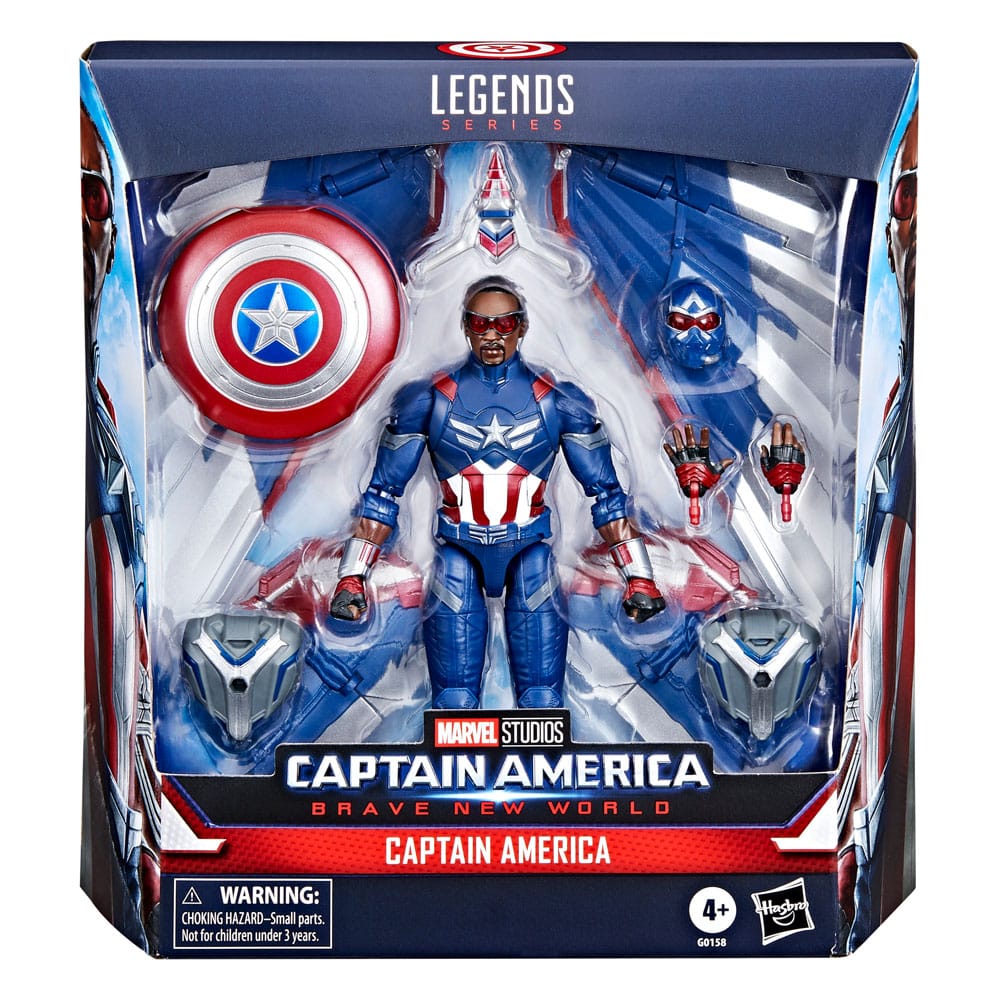 Captain America: Brave New World Marvel Legends Action Figure Captain America 15cm - Action Figures - Hasbro - Hobby Figures UK