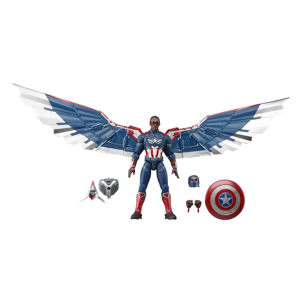 Captain America: Brave New World Marvel Legends Action Figure Captain America 15cm - Action Figures - Hasbro - Hobby Figures UK