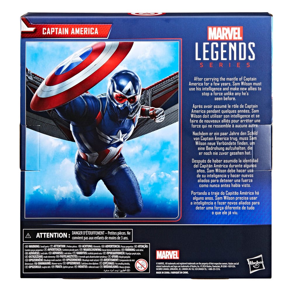 Captain America: Brave New World Marvel Legends Action Figure Captain America 15cm - Action Figures - Hasbro - Hobby Figures UK