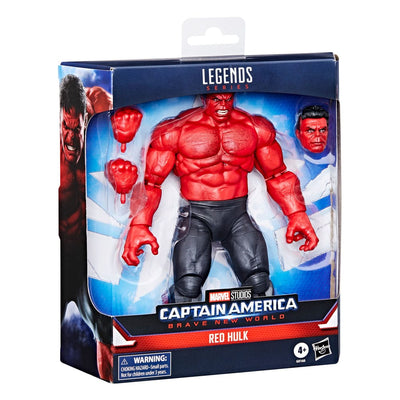 Captain America: Brave New World Marvel Legends Action Figure Red Hulk 22cm - Action Figures - Hasbro - Hobby Figures UK