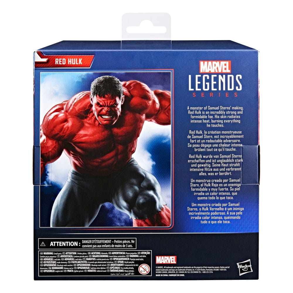 Captain America: Brave New World Marvel Legends Action Figure Red Hulk 22cm - Action Figures - Hasbro - Hobby Figures UK