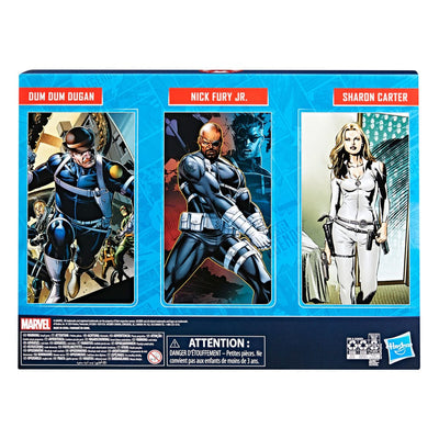 Captain America Marvel Legends Action Figure 3-Pack S.H.I.E.L.D. 15cm - Action Figures - Hasbro - Hobby Figures UK