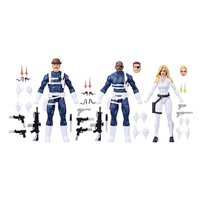 Captain America Marvel Legends Action Figure 3-Pack S.H.I.E.L.D. 15cm - Action Figures - Hasbro - Hobby Figures UK