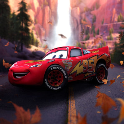 Cars Art Scale Statue 1/10 Lightning Mcqueen 11cm - Scale Statue - Iron Studios - Hobby Figures UK