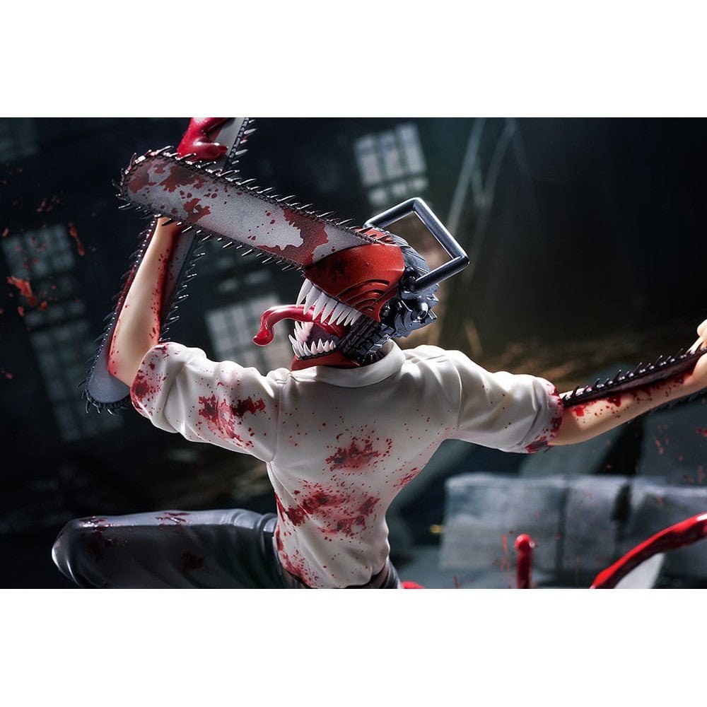 Chainsaw Man PVC Statue 1/7 Chainsaw Man 30cm - Scale Statue - Good Smile Company - Hobby Figures UK