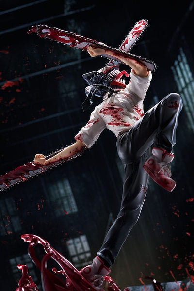 Chainsaw Man PVC Statue 1/7 Chainsaw Man 30cm - Scale Statue - Good Smile Company - Hobby Figures UK