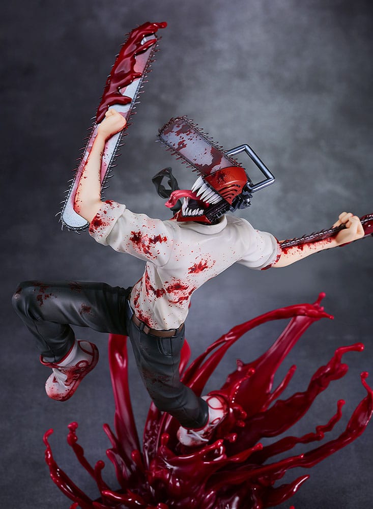 Chainsaw Man PVC Statue 1/7 Chainsaw Man 30cm - Scale Statue - Good Smile Company - Hobby Figures UK