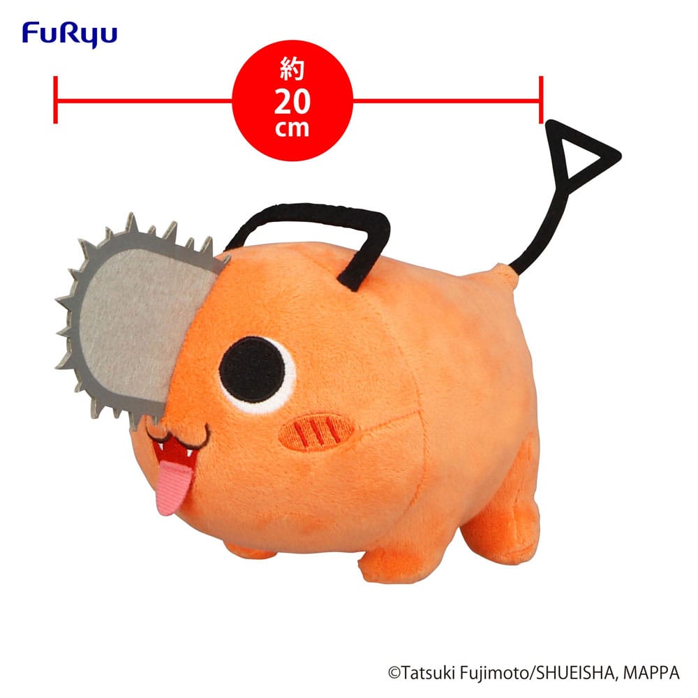 Chainsaw Man Plush Figure Pochita Tongue 20cm - Plush - Furyu - Hobby Figures UK