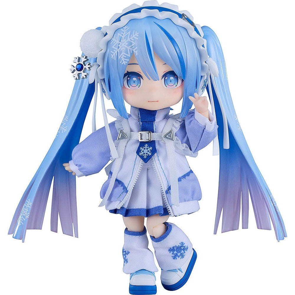 Character Vocal Series 01: Hatsune Mik Nendoroid Doll Action Figure Snow Miku: Yukiiro Pop Ver. 14cm - Action Figures - Good Smile Company - Hobby Figures UK