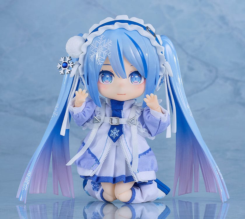 Character Vocal Series 01: Hatsune Mik Nendoroid Doll Action Figure Snow Miku: Yukiiro Pop Ver. 14cm - Action Figures - Good Smile Company - Hobby Figures UK