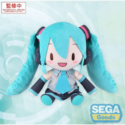 Character Vocal Series 01: Hatsune Miku Fuwa Petit Plush Figure Hatsune Miku L 27cm - Plush - Sega - Hobby Figures UK