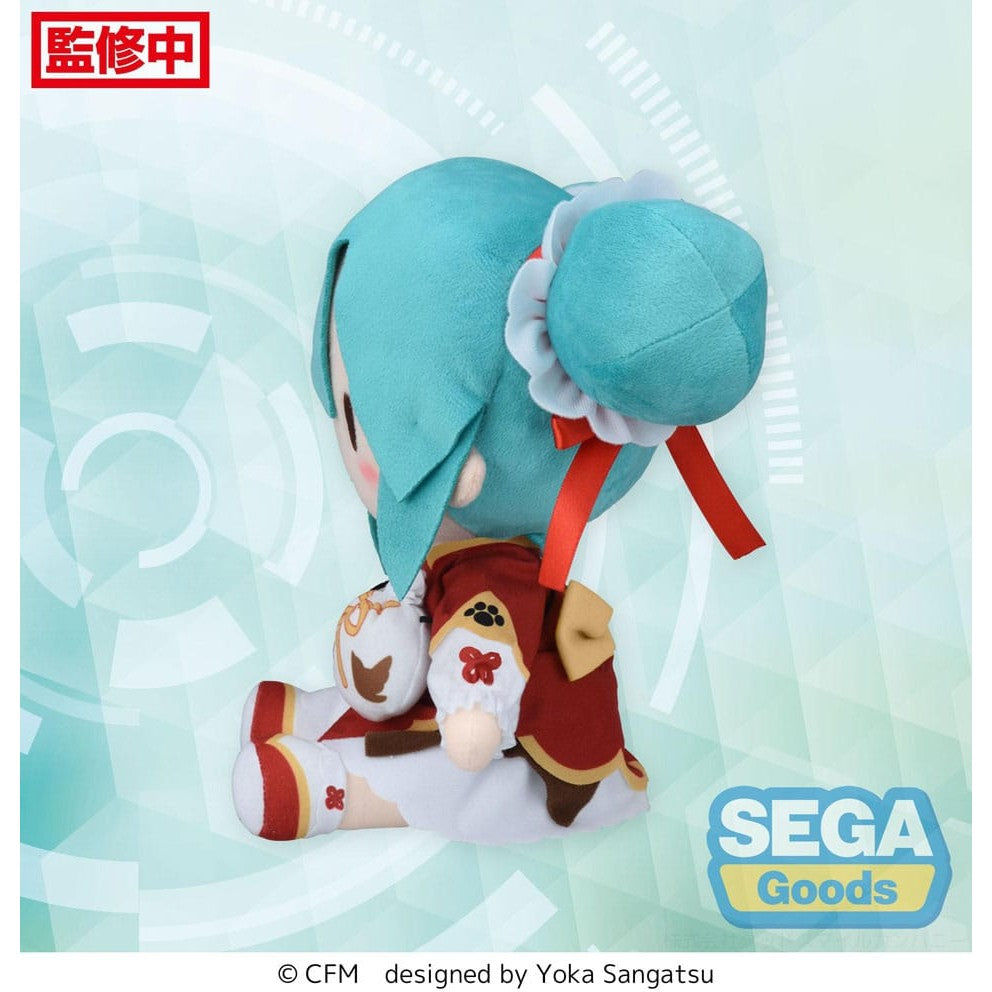 Character Vocal Series 01: Hatsune Miku Fuwa Petit Plush Figure Hatsune Miku Going Out Series Chinatown Ver. M 22cm