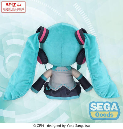 Character Vocal Series 01: Hatsune Miku Fuwa Petit Plush Figure Hatsune Miku L 27cm - Plush - Sega - Hobby Figures UK