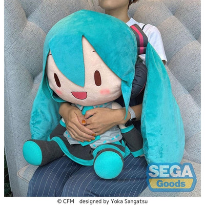 Character Vocal Series 01: Hatsune Miku Fuwa Petit Plush Figure Hatsune Miku Dodeka Jumbo 50cm - Plush - Sega - Hobby Figures UK