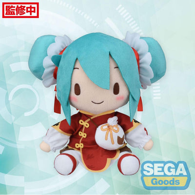 Character Vocal Series 01: Hatsune Miku Fuwa Petit Plush Figure Hatsune Miku Going Out Series Chinatown Ver. M 22cm