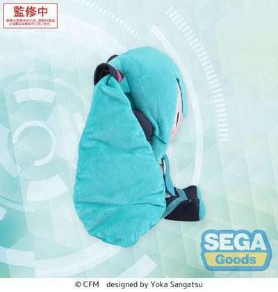 Character Vocal Series 01: Hatsune Miku Fuwa Petit Plush Figure Hatsune Miku L 27cm - Plush - Sega - Hobby Figures UK