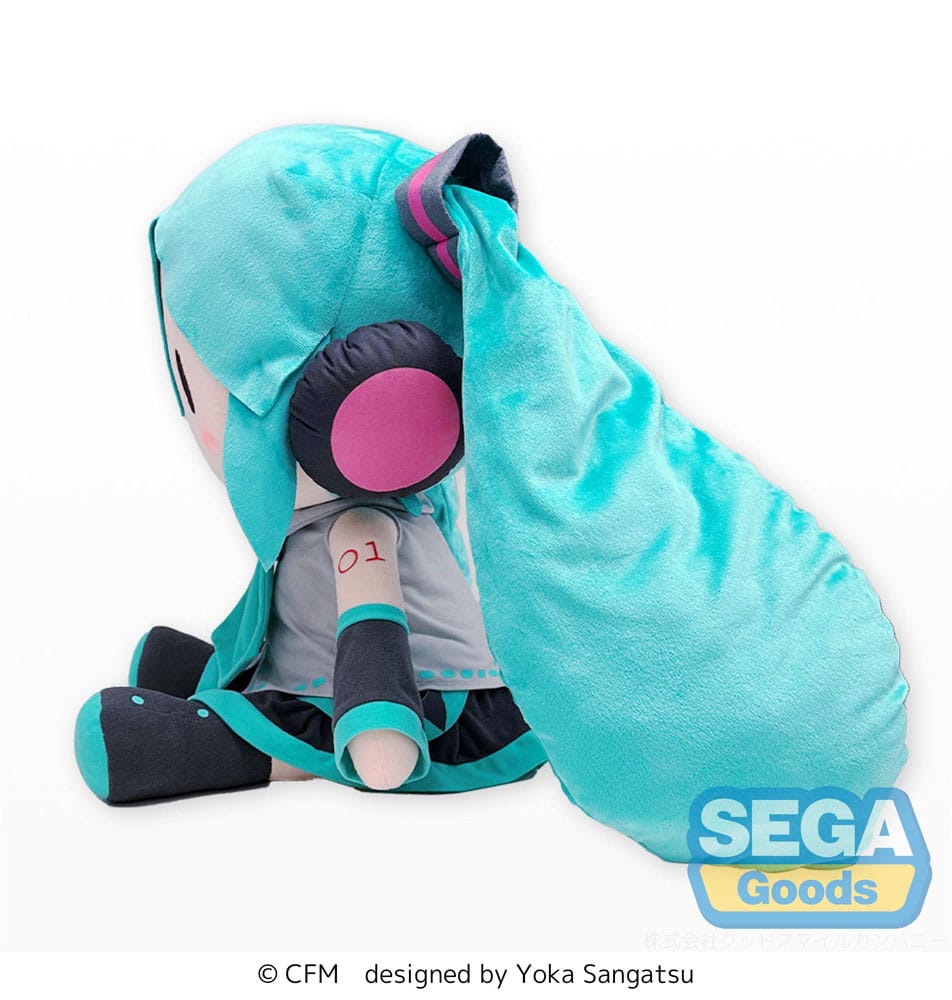 Character Vocal Series 01: Hatsune Miku Fuwa Petit Plush Figure Hatsune Miku Dodeka Jumbo 50cm - Plush - Sega - Hobby Figures UK