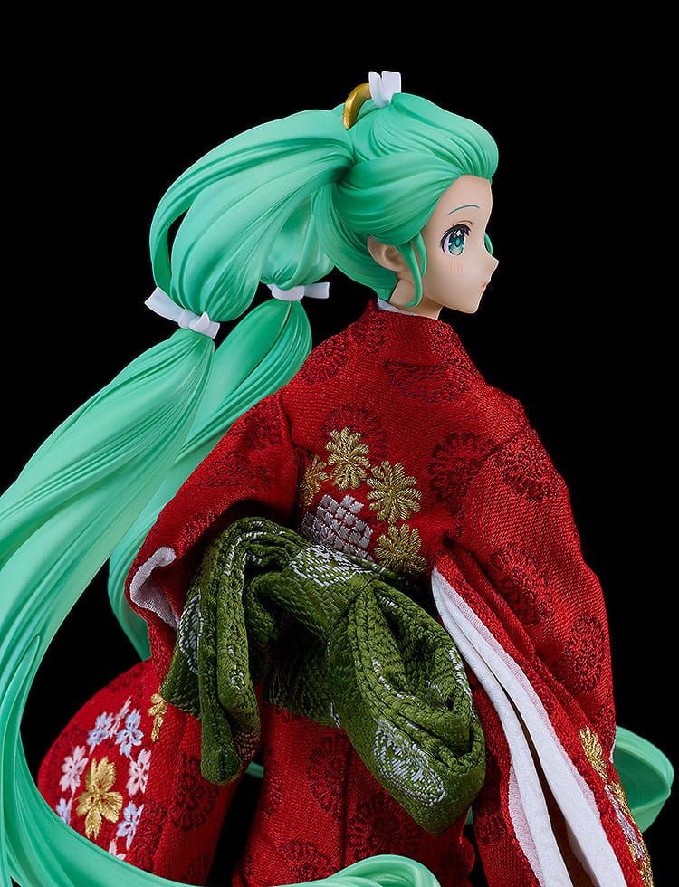 Character Vocal Series 01: Hatsune Miku Kyugetsu PVC Statue 1/7 Japanese Doll Hatsune Miku: Beauty Looking Back Miku Ver. 28cm - Scale Statue - Good Smile Company - Hobby Figures UK