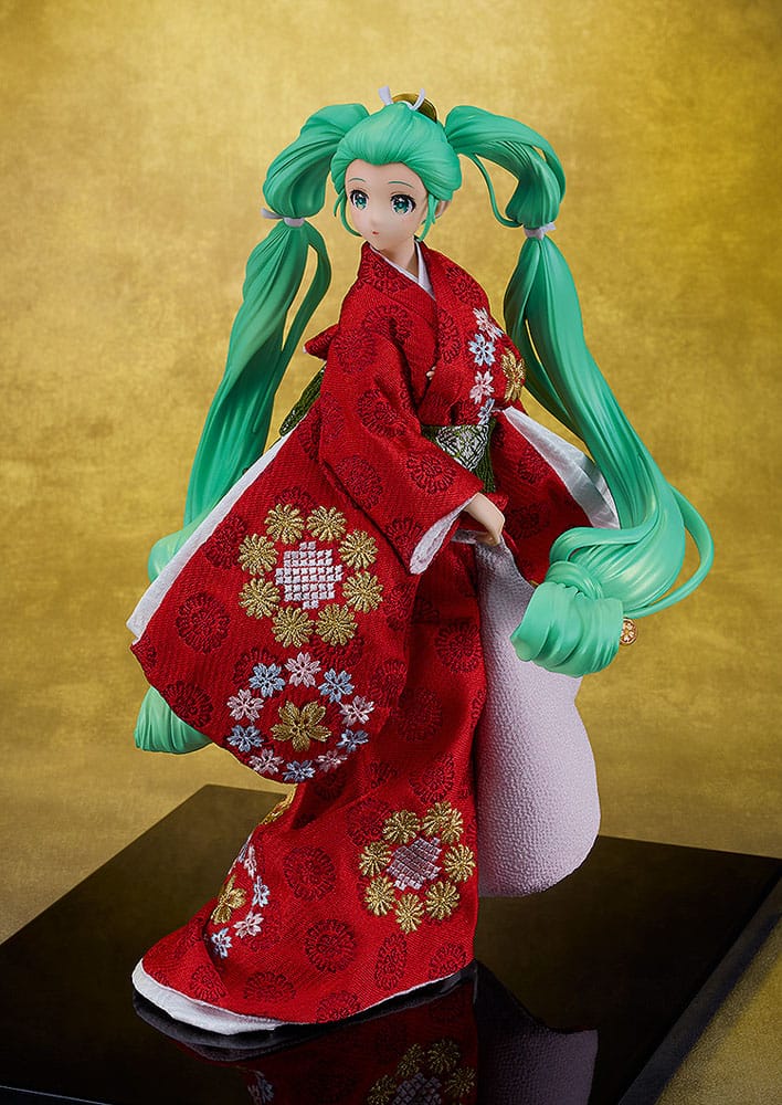 Character Vocal Series 01: Hatsune Miku Kyugetsu PVC Statue 1/7 Japanese Doll Hatsune Miku: Beauty Looking Back Miku Ver. 28cm - Scale Statue - Good Smile Company - Hobby Figures UK
