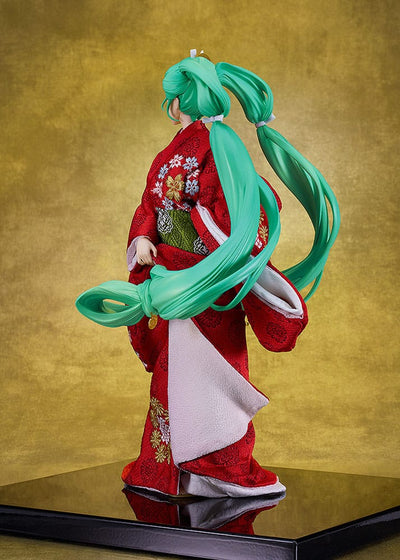 Character Vocal Series 01: Hatsune Miku Kyugetsu PVC Statue 1/7 Japanese Doll Hatsune Miku: Beauty Looking Back Miku Ver. 28cm - Scale Statue - Good Smile Company - Hobby Figures UK