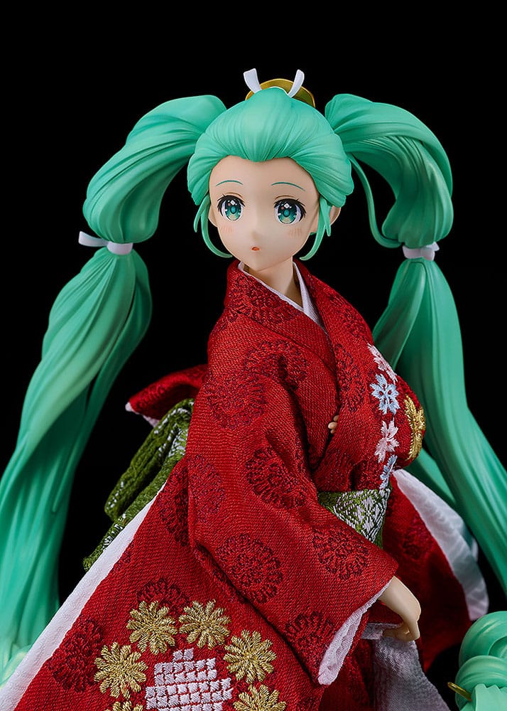 Character Vocal Series 01: Hatsune Miku Kyugetsu PVC Statue 1/7 Japanese Doll Hatsune Miku: Beauty Looking Back Miku Ver. 28cm - Scale Statue - Good Smile Company - Hobby Figures UK