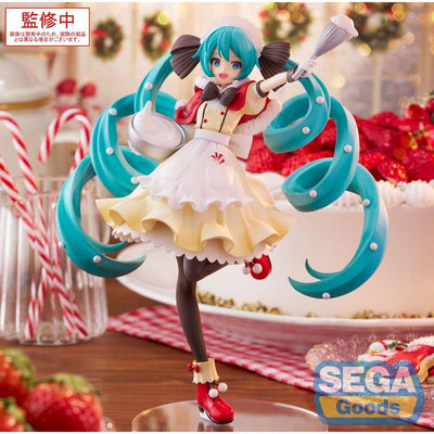 Character Vocal Series 01: Hatsune Miku Luminasta PVC Statue Hatsune Miku Christmas 2025 20cm - Scale Statue - Sega - Hobby Figures UK