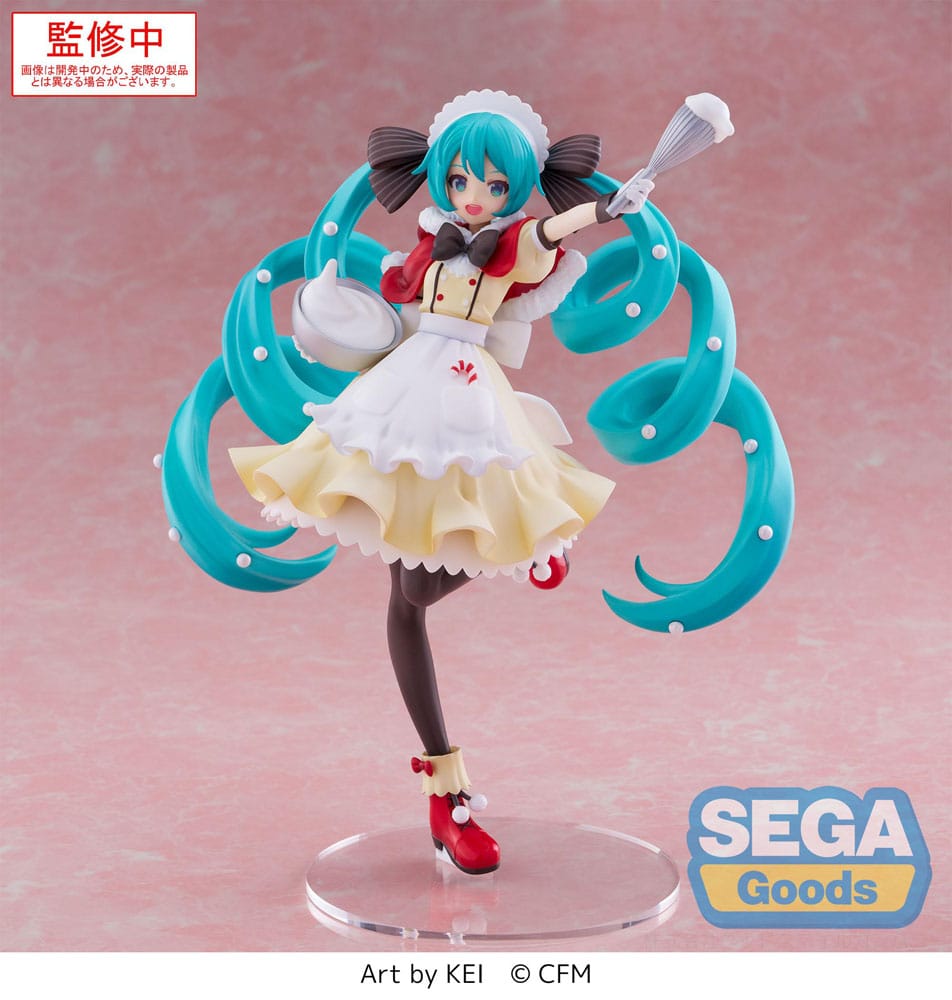 Character Vocal Series 01: Hatsune Miku Luminasta PVC Statue Hatsune Miku Christmas 2025 20cm - Scale Statue - Sega - Hobby Figures UK