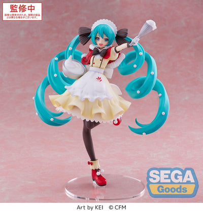 Character Vocal Series 01: Hatsune Miku Luminasta PVC Statue Hatsune Miku Christmas 2025 20cm - Scale Statue - Sega - Hobby Figures UK