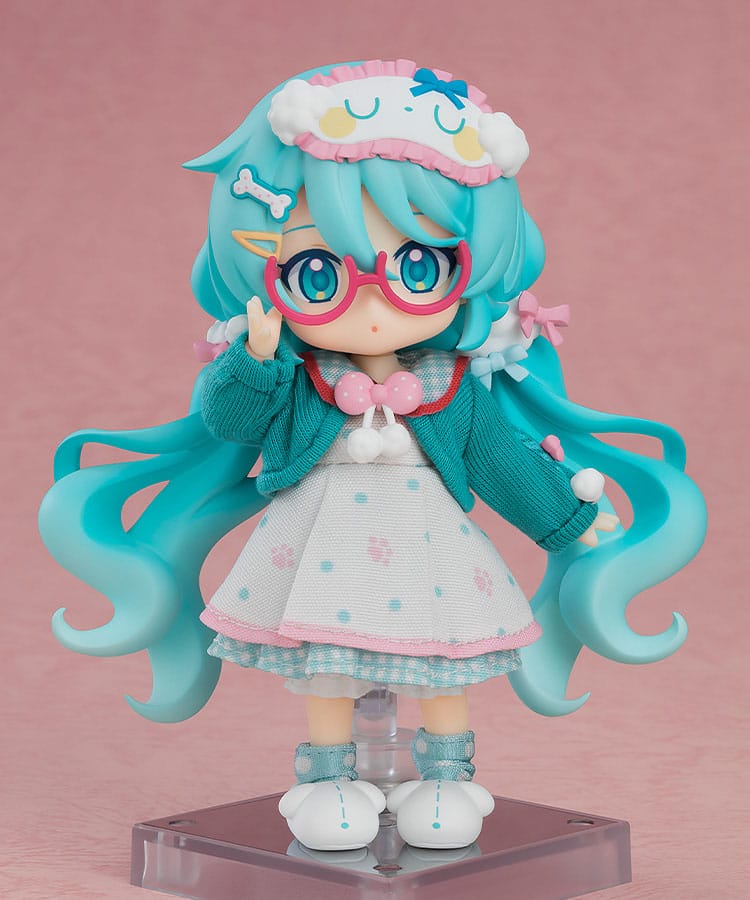 Character Vocal Series 01: Hatsune Miku Nendoroid Doll Action Figure Hatsune Miku: Loungewear Outfit Ver. 10cm - Action Figures - Good Smile Company - Hobby Figures UK