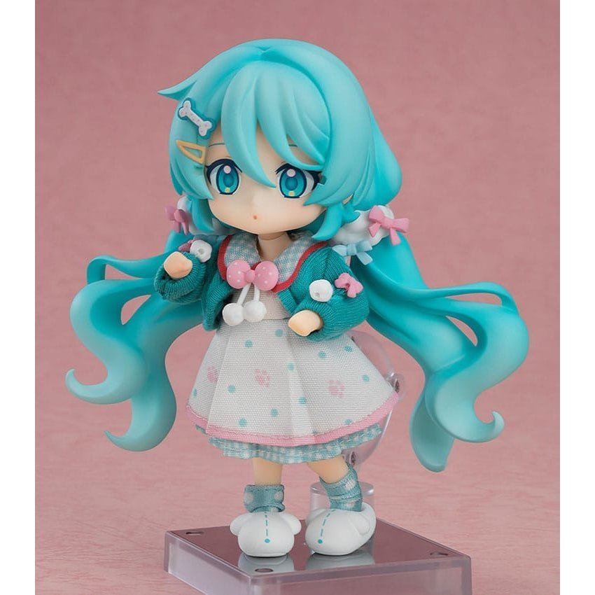 Character Vocal Series 01: Hatsune Miku Nendoroid Doll Action Figure Hatsune Miku: Loungewear Outfit Ver. 10cm - Action Figures - Good Smile Company - Hobby Figures UK