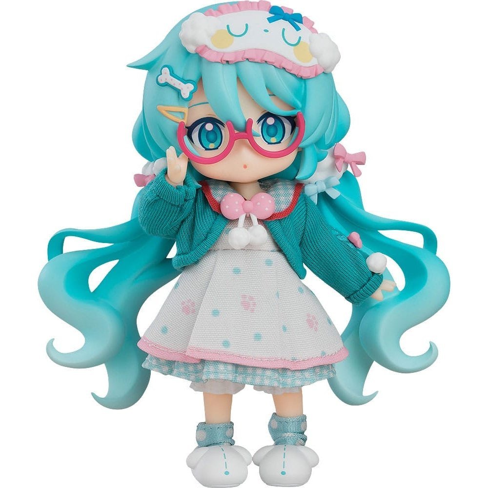 Character Vocal Series 01: Hatsune Miku Nendoroid Doll Action Figure Hatsune Miku: Loungewear Outfit Ver. 10cm - Action Figures - Good Smile Company - Hobby Figures UK