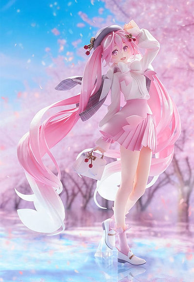 Character Vocal Series 01: Hatsune Miku PVC Statue 1/7 Sakura Miku: Hanami Outfit Ver. 28cm - Scale Statue - Good Smile Company - Hobby Figures UK