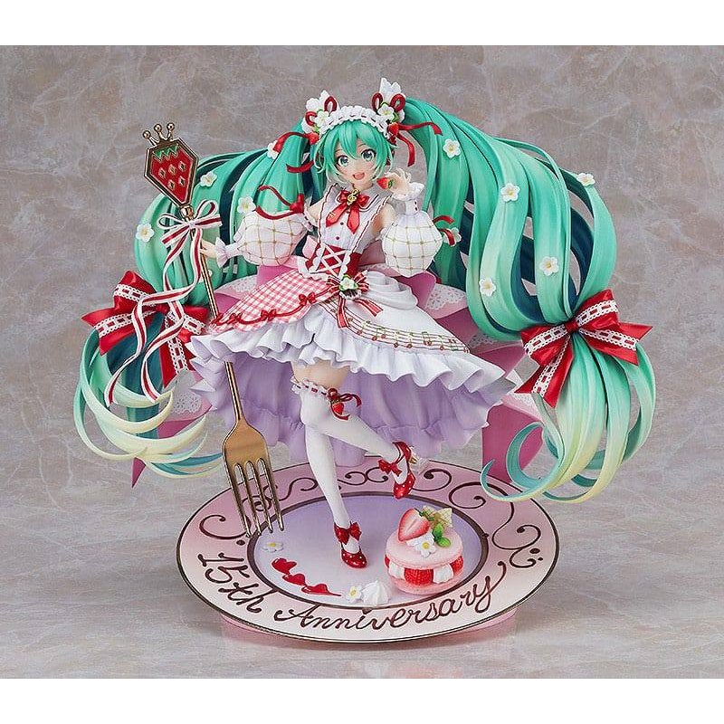 Character Vocal Series 01: Hatsune Miku PVC Statue 1/7 Hatsune Miku: 15th Anniversary Ver. 29cm - Scale Statue - Good Smile Company - Hobby Figures UK